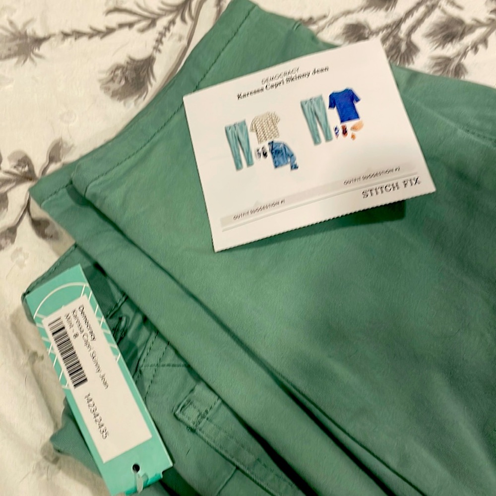 Stitch, fix, skinny jean